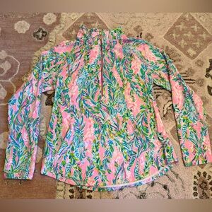 Lilly Pulitzer UPF 50+ Melena Popover - L